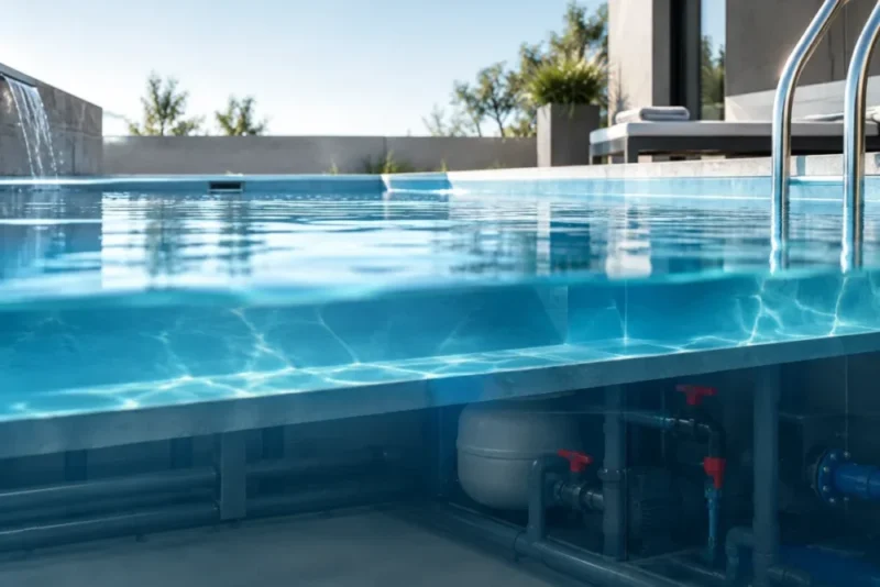 Schwimmbadbau